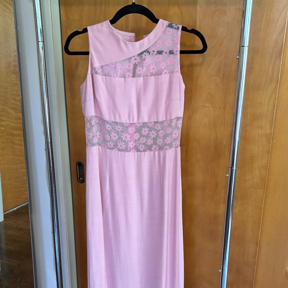 Pink Flower Dress